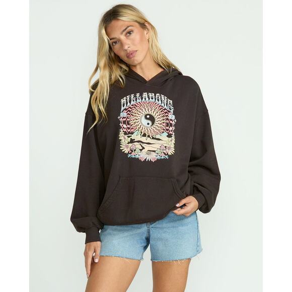 NWT Billabong Ride out Hoodie in Black size Small - Picture 1 of 7